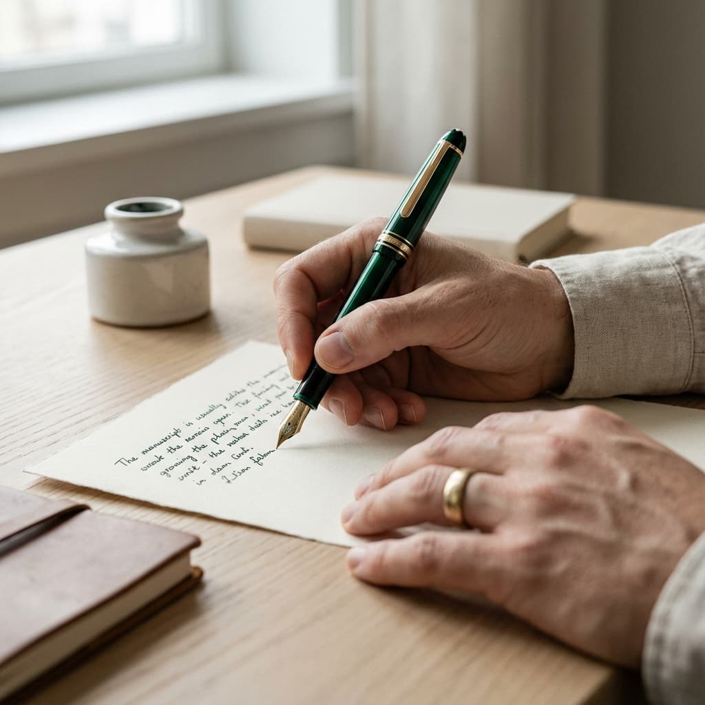 Écrivez un manuscrit solide